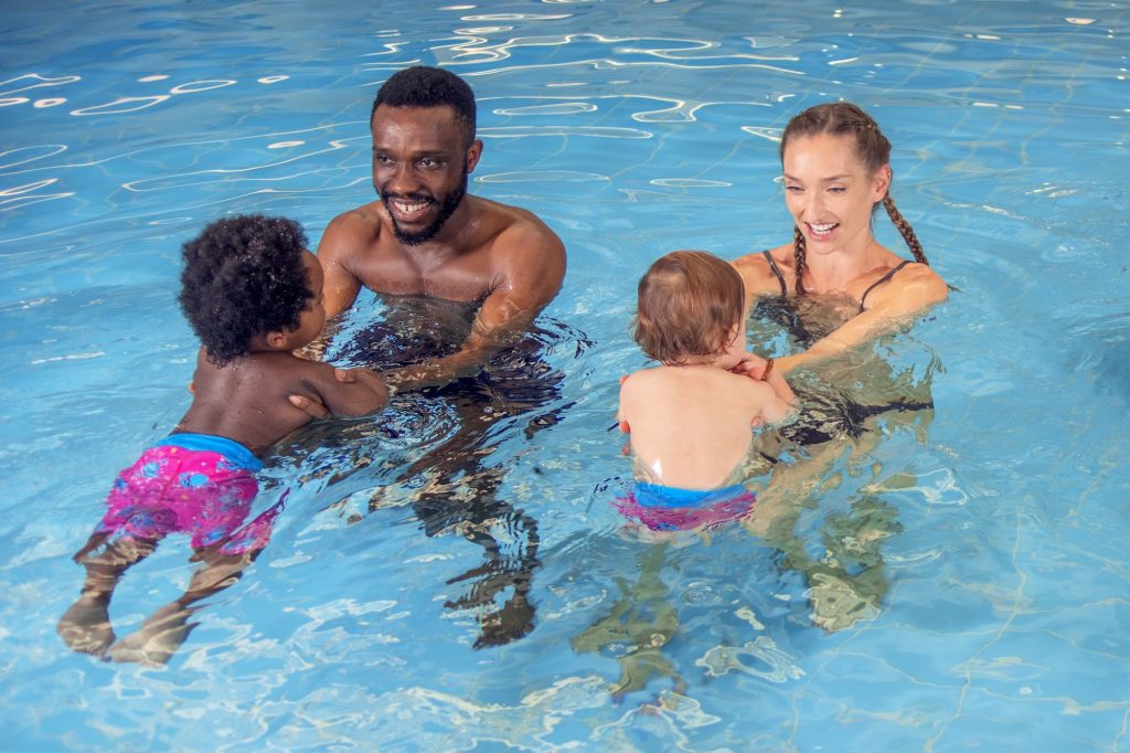 First-time swimming guide for parents: a comforting approach